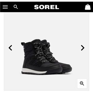 Sorel Kids Whitney Short Lace Boots Youth 3